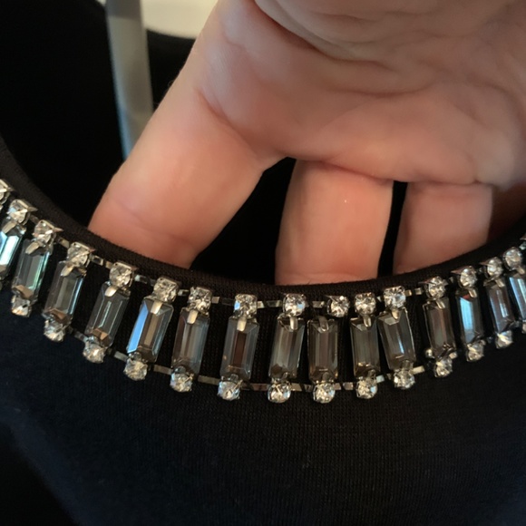 Cynthia Rowley rhinestone embellished top. NWOT . - Picture 2 of 5